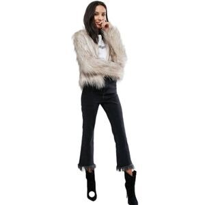 Urbancode Faux Feather Jacket